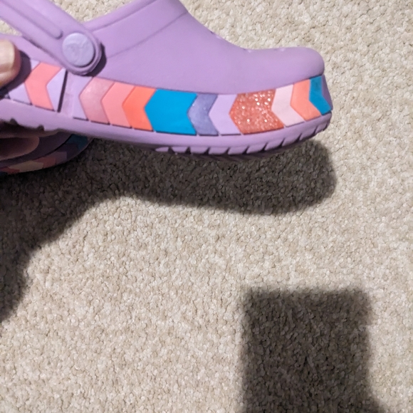 Kids Purple Clogs - Picture 2 of 6